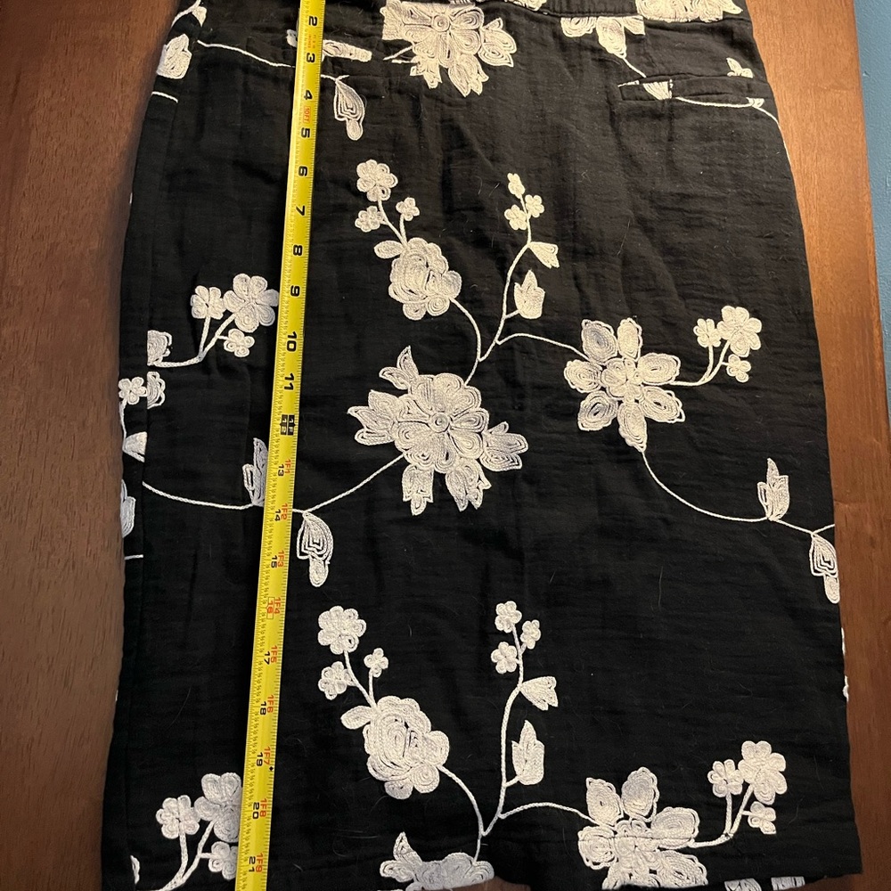 Tulle Floral pencil skirt size L
